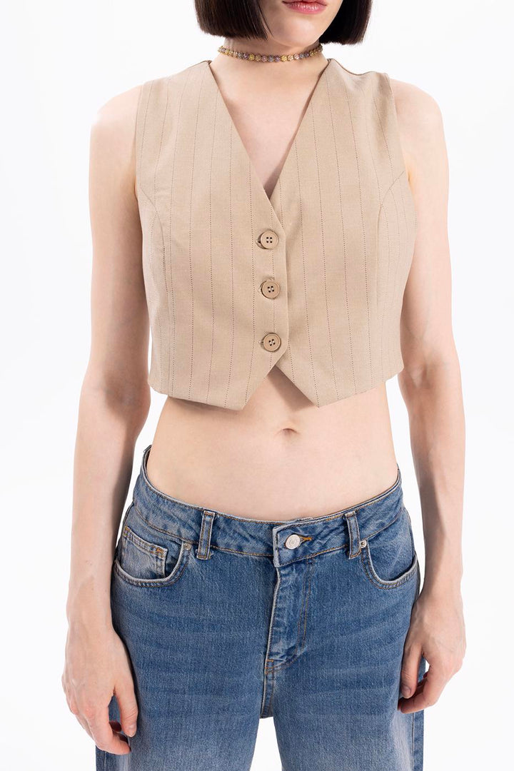 BSL Women Crop Fit Vest - Gjilan