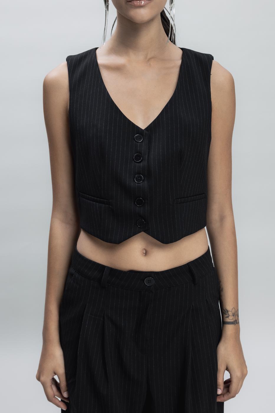 BSL Women Crop Fit Vest - Brea