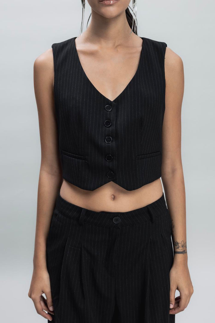 BSL Women Crop Fit Vest - Brea