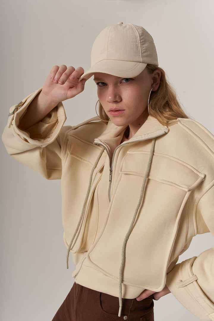 HLLY Women Puliva Jacket Beige - Freeport