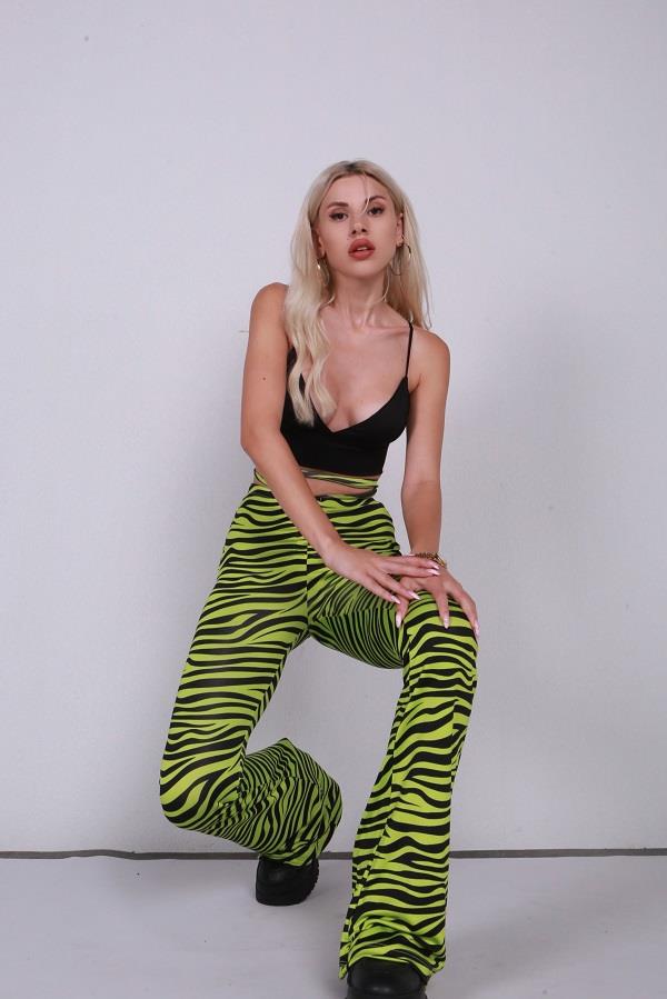 HLLY Women Becky Pants Green - Albstadt