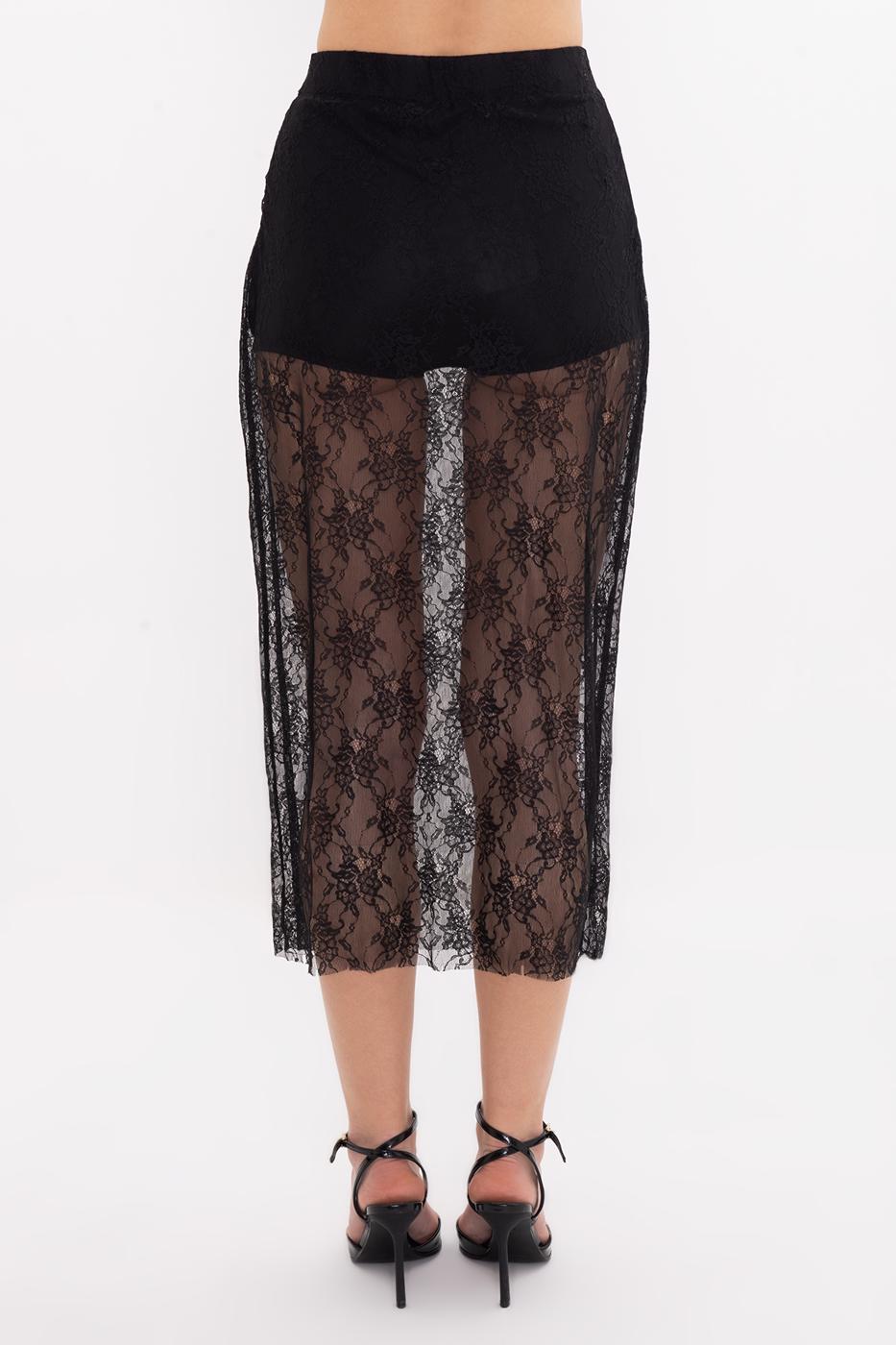 BSL Women Lace Midi Skirt - Batumi