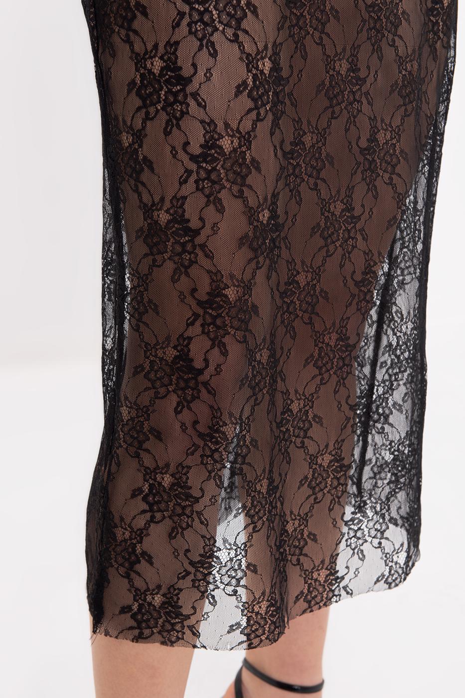 BSL Women Lace Midi Skirt - Batumi