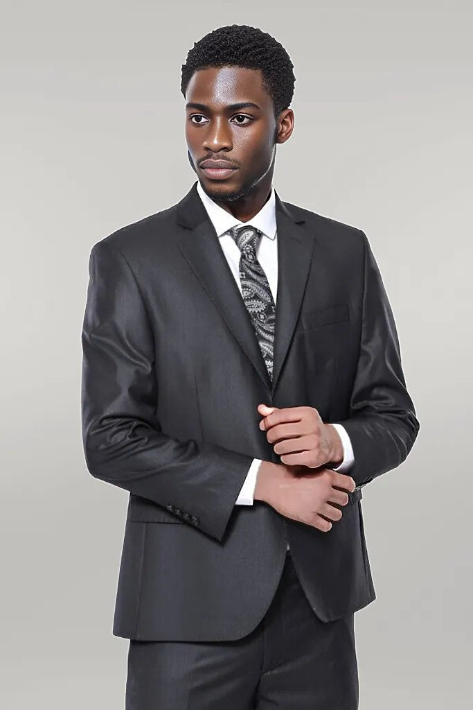 WSS Dark Grey 4 Drop Regular Suit  - Vénissieux