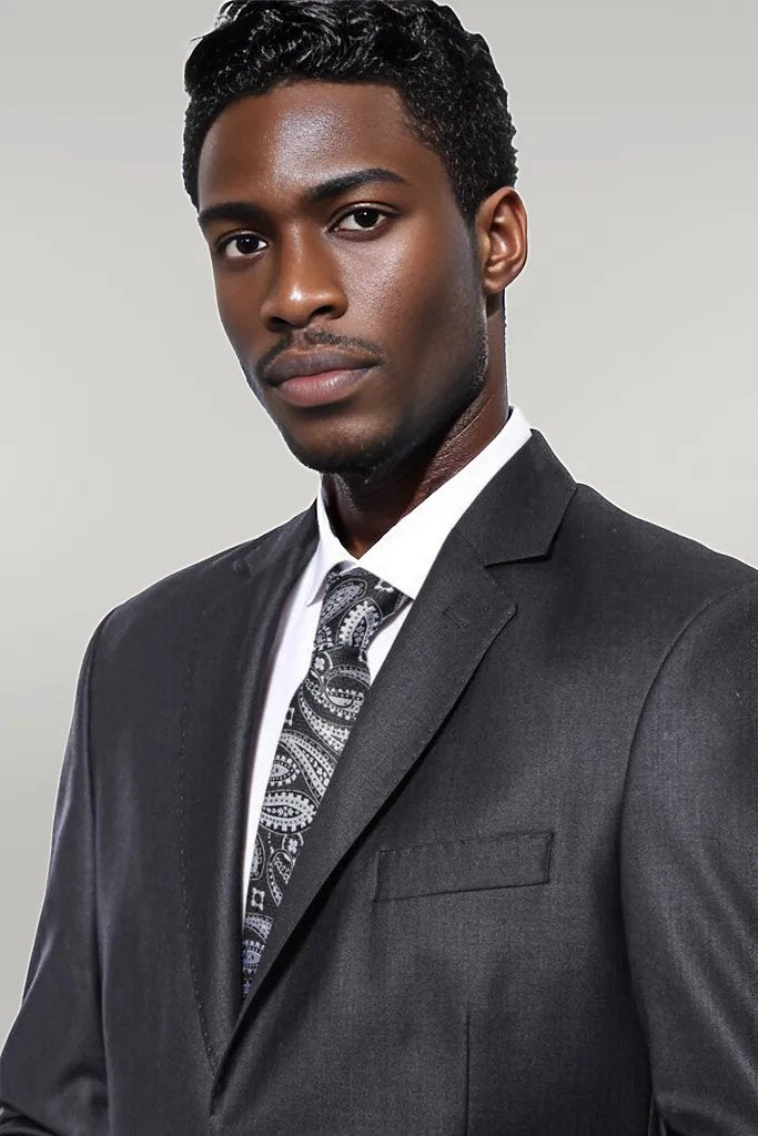 WSS Dark Grey 4 Drop Regular Suit  - Vénissieux