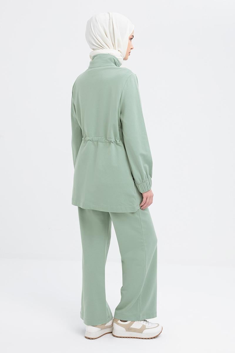 TLD Women Allday Defne Defne - Waist Gathered Zippered Lycra Tracksuit - Vaciamadrid