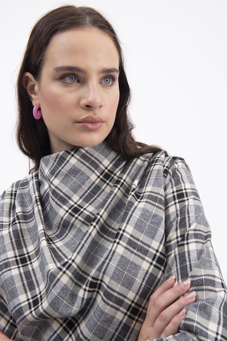 BSL Women Cowlneck blouse - Almelo