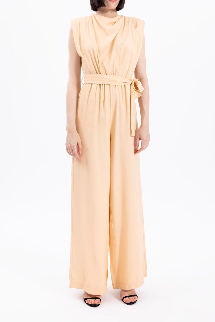 BSL Women Cowl Neck Sleeveless Jumpsuit - Repentigny