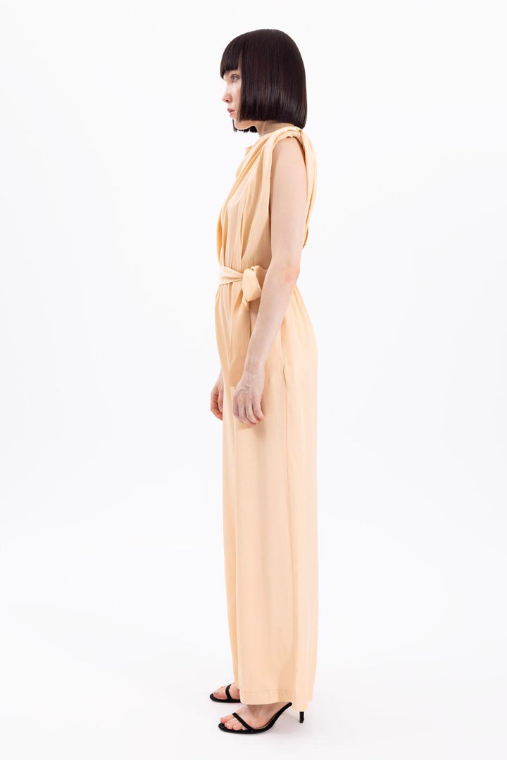 BSL Women Cowl Neck Sleeveless Jumpsuit - Repentigny