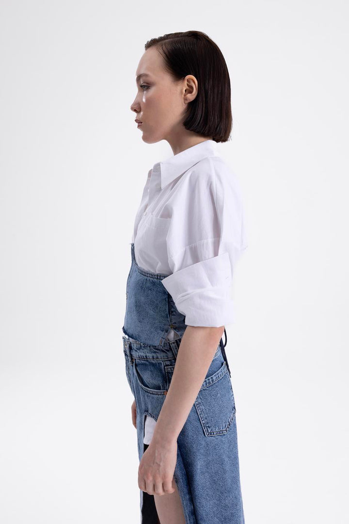 BSL Women Denim Corset - Villa de Álvarez