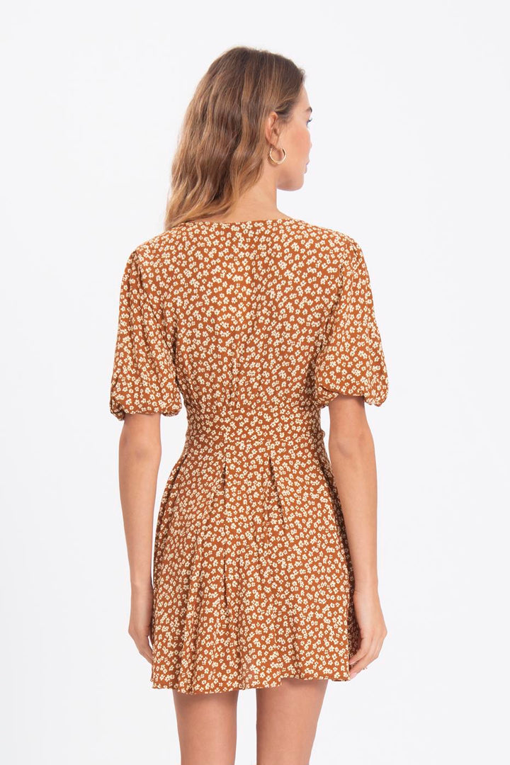 BSL Women Deep V-Neck Mini Dress - Ciudad Lerdo
