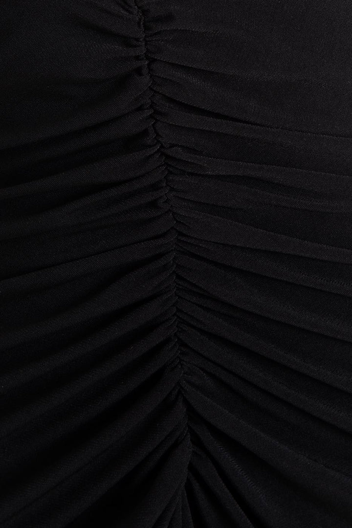 BSL Women Deep V-Neck Draped Dress - Knoxville