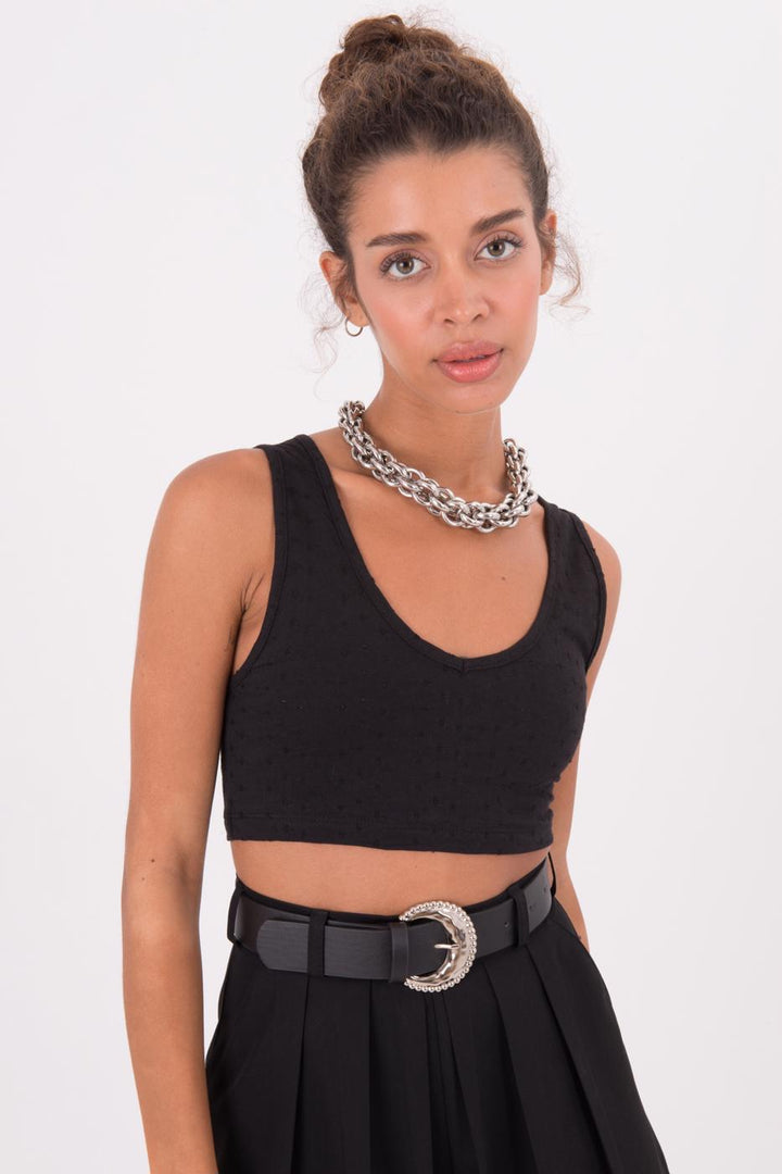 BSL Women Deep Neck Top - Mukacheve