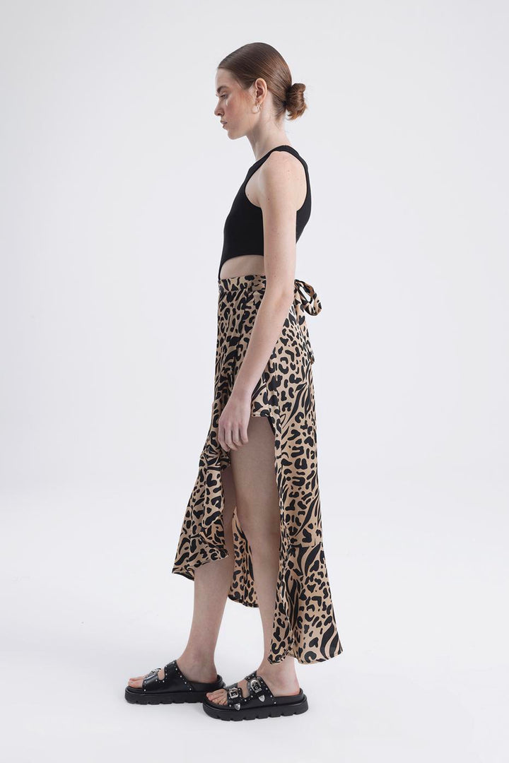 BSL Women Midi skirt with deep slit - Tepeji del Río de Ocampo