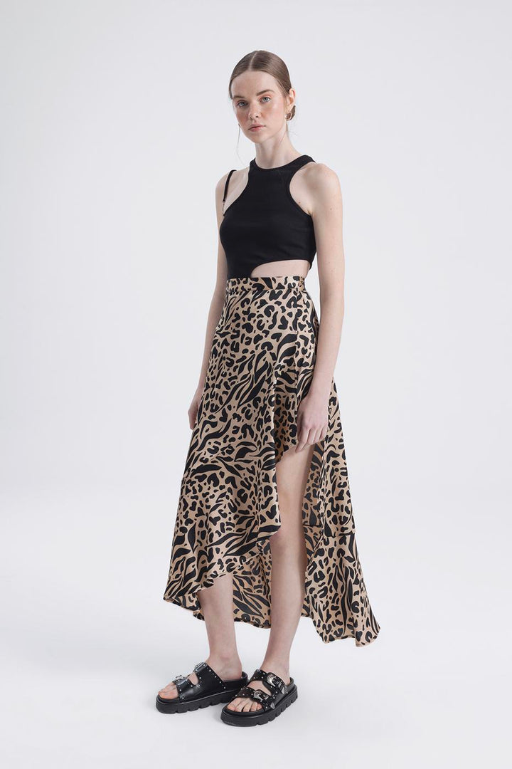 BSL Women Midi skirt with deep slit - Tepeji del Río de Ocampo