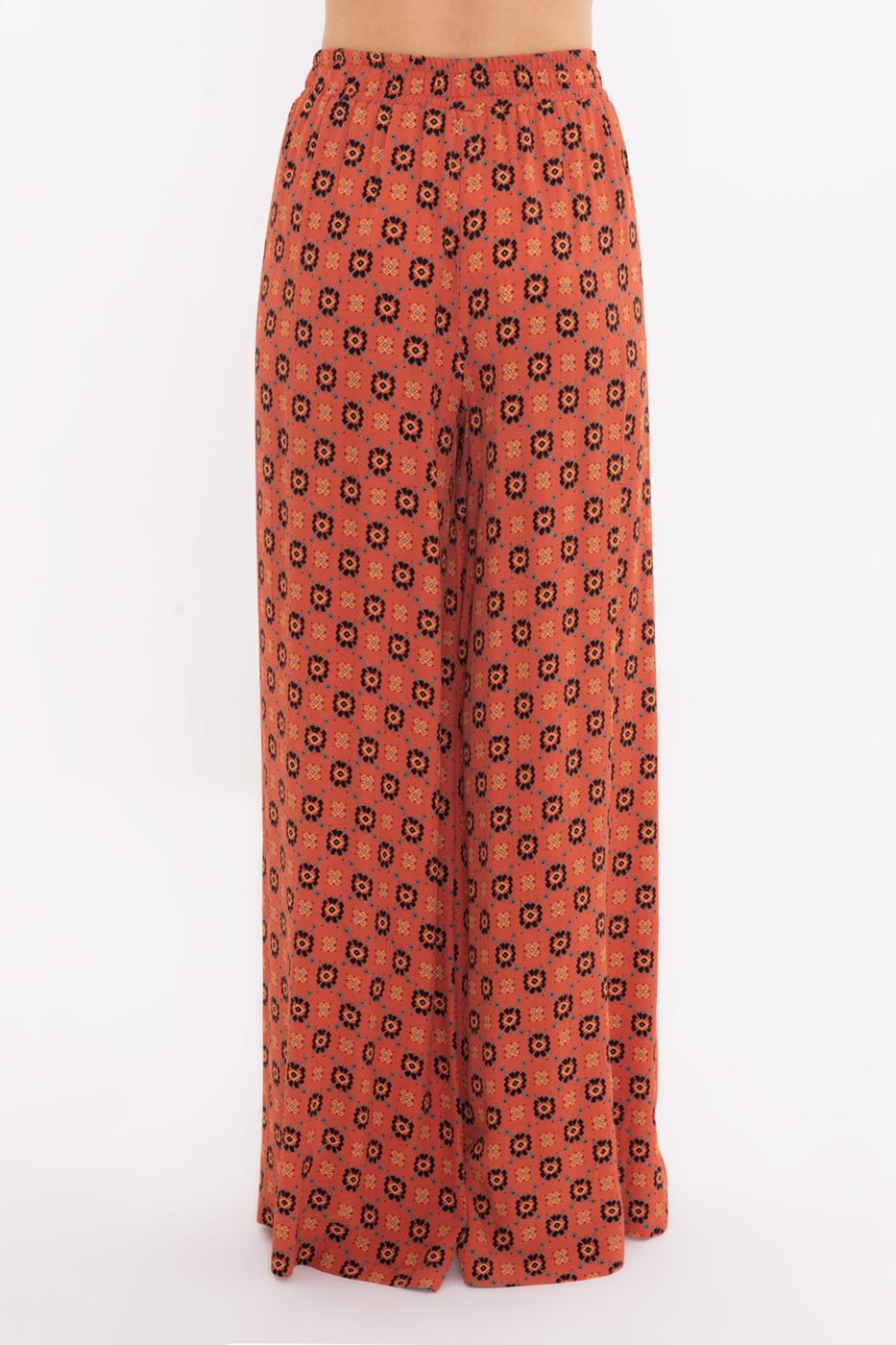 BSL Women Deep Slit Wrap Loose Trousers - Brantford