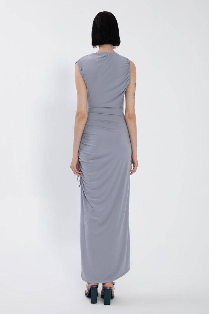 BSL Women Deep Slit Midi Pencil Dress - Arlington