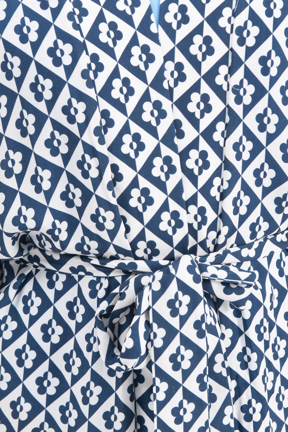 BSL Women Patterned Maxi Kimono - Aberdeen