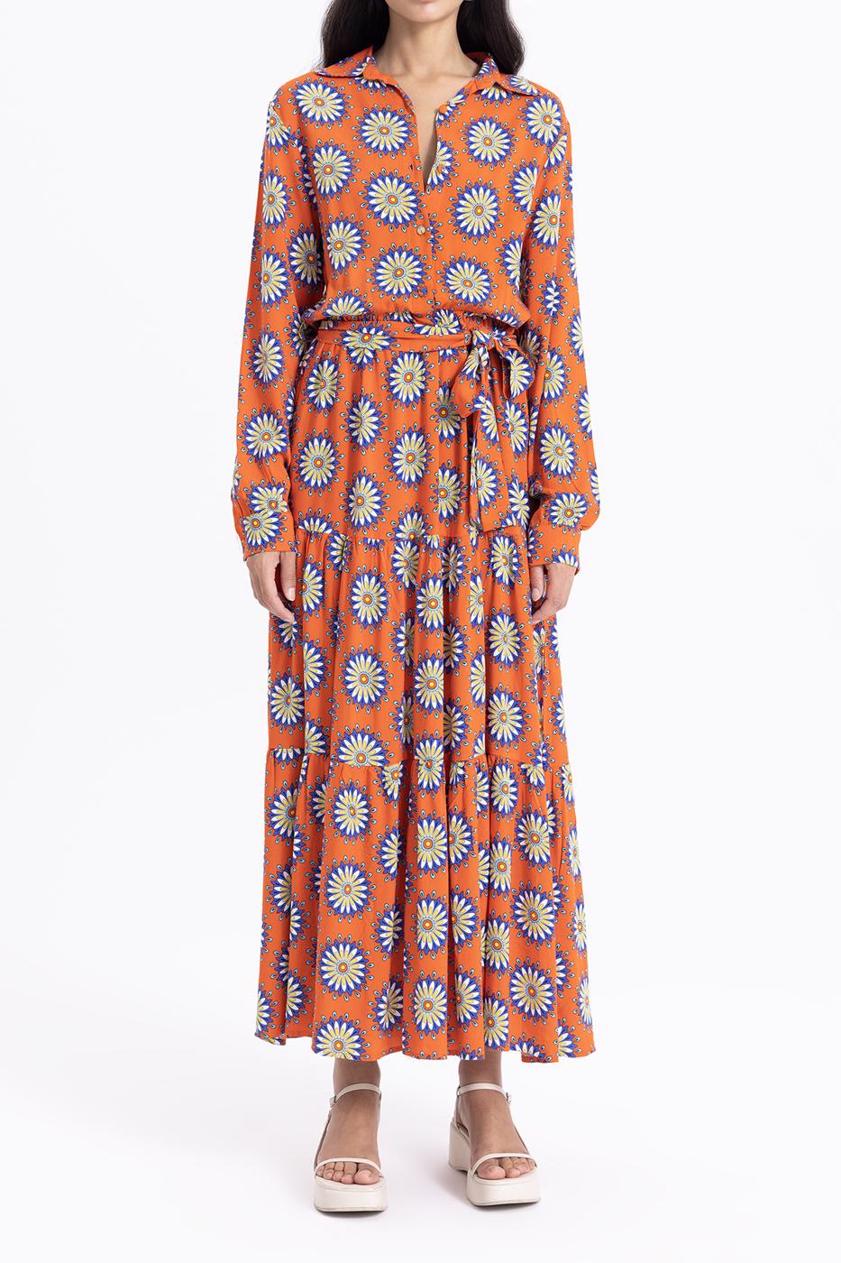 BSL Women Printed Maxi Dress - Gießen