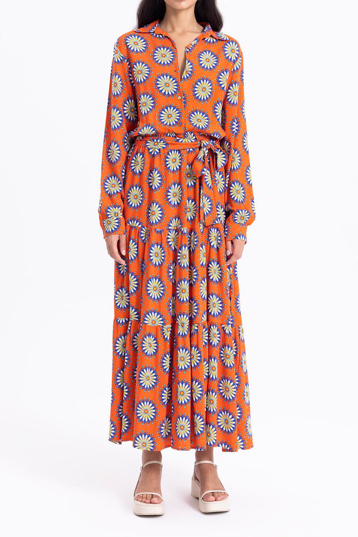 BSL Women Printed Maxi Dress - Gießen