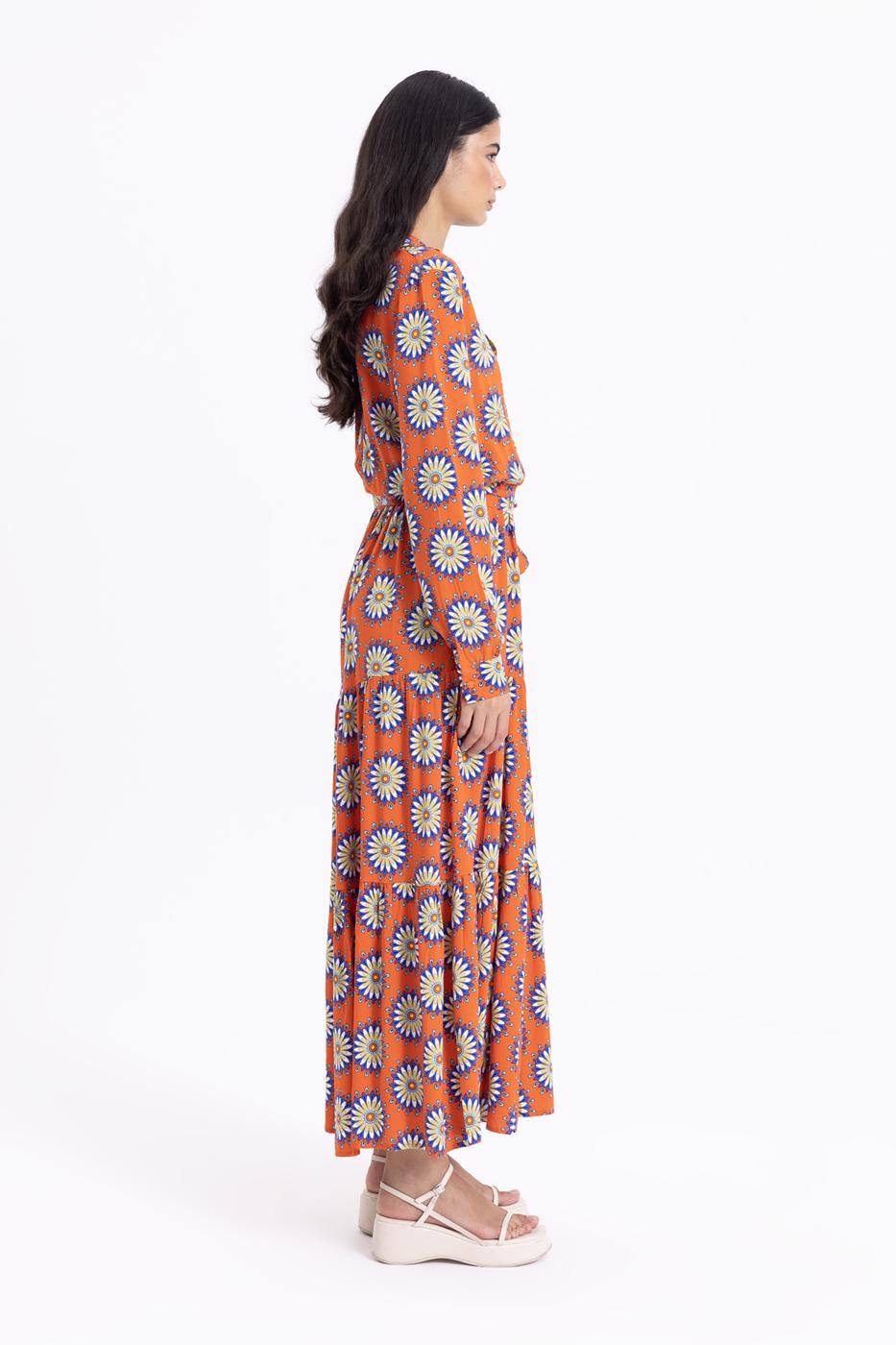BSL Women Printed Maxi Dress - Gießen
