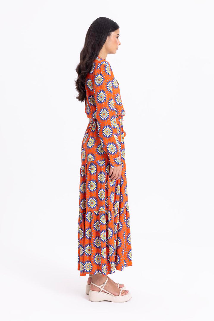 BSL Women Printed Maxi Dress - Gießen