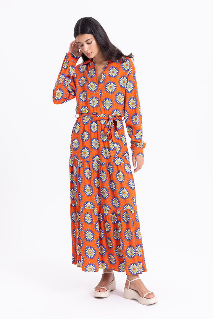 BSL Women Printed Maxi Dress - Gießen