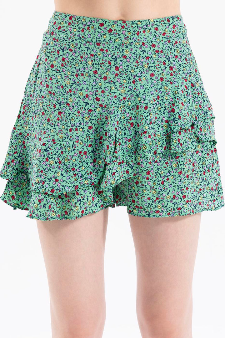 BSL Women Printed Short-Skirt - Temascal