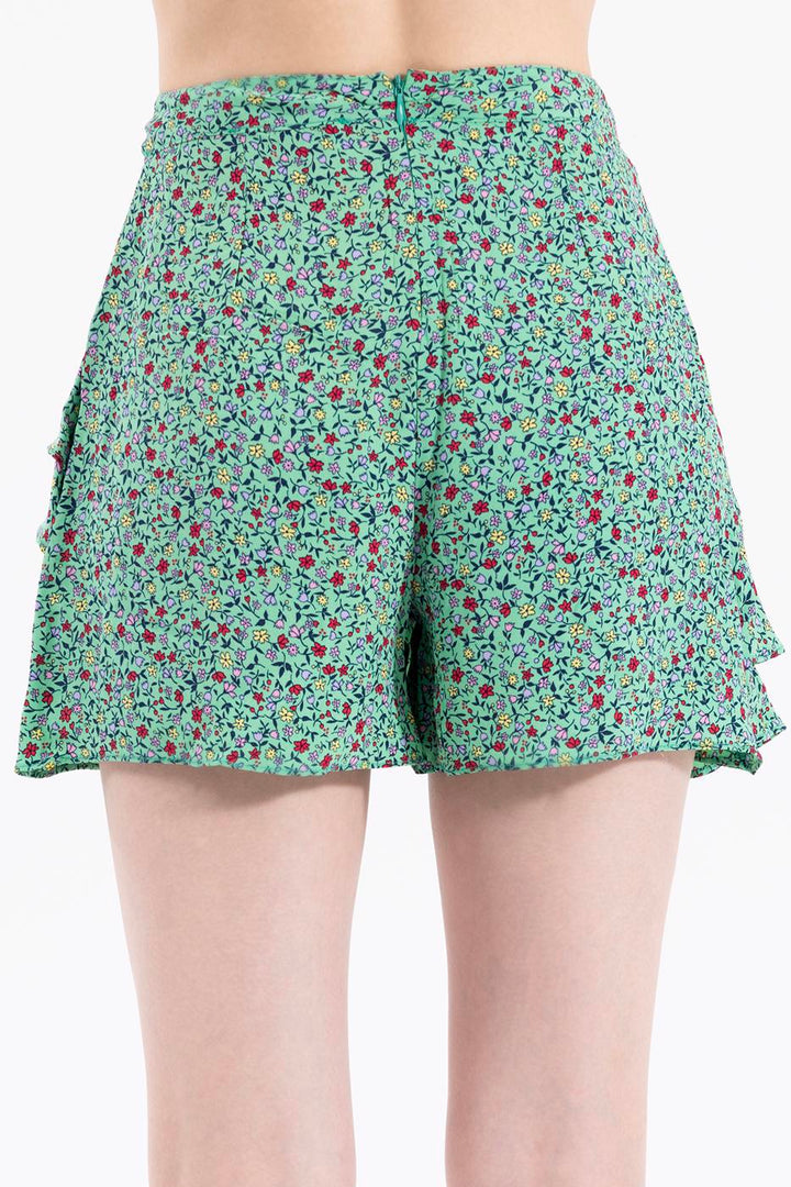 BSL Women Printed Short-Skirt - Temascal