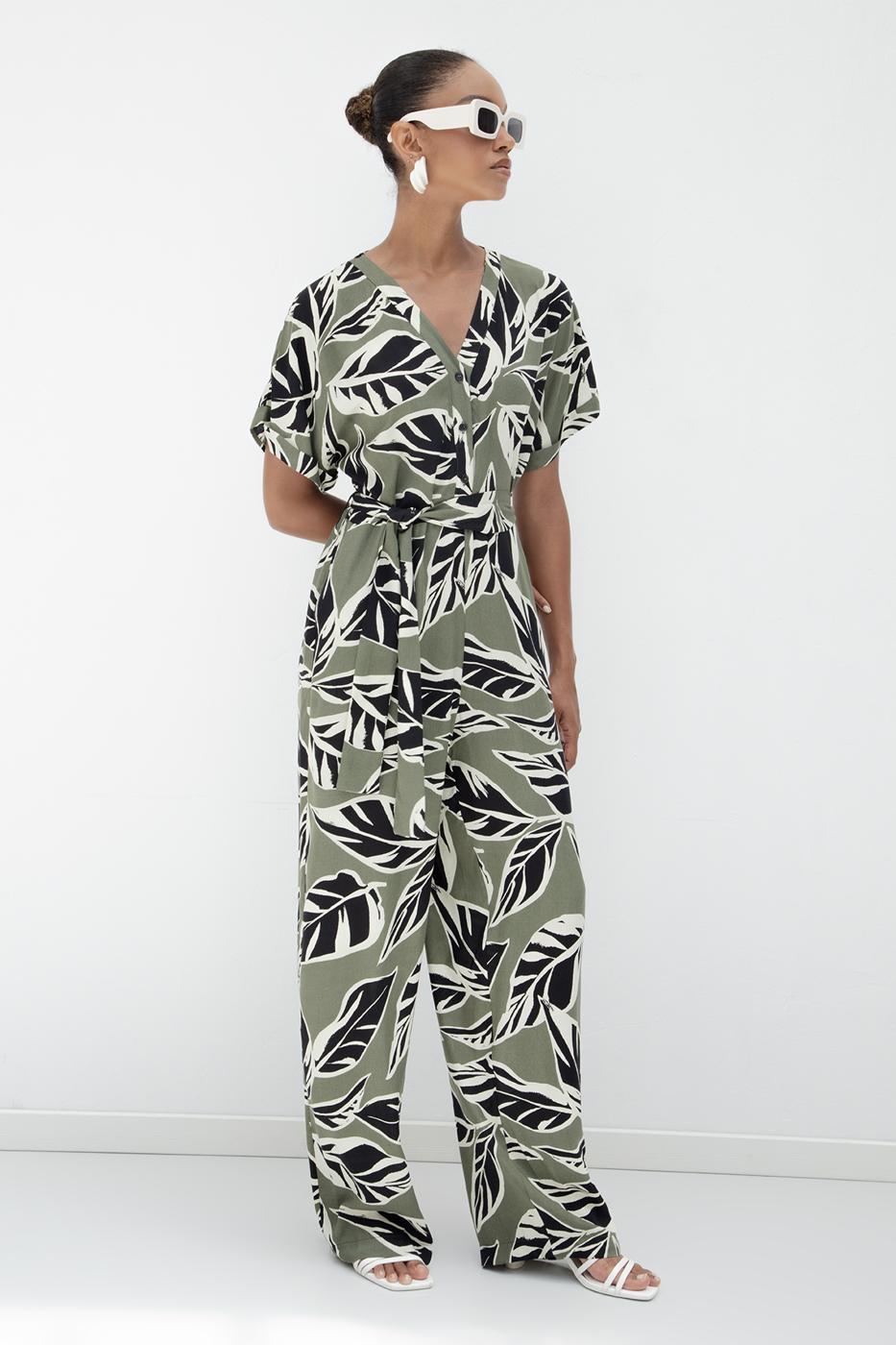 BSL Women Patterned Jumpsuit - Manukau City