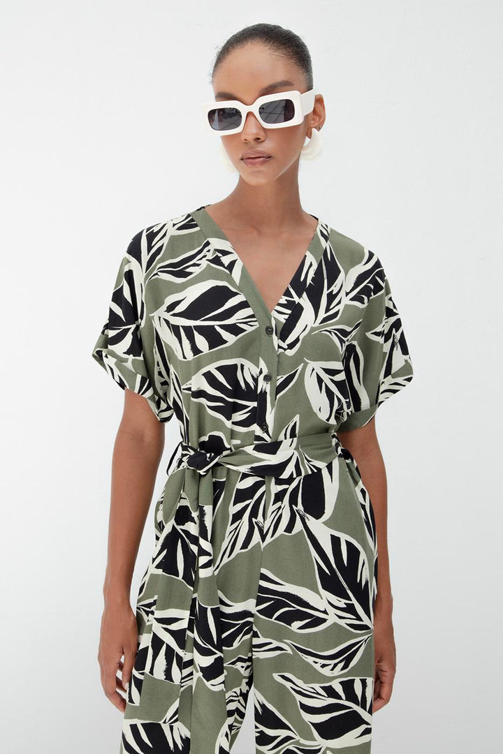 BSL Women Patterned Jumpsuit - Manukau City