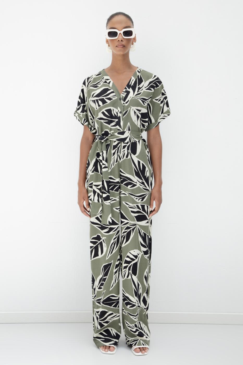 BSL Women Patterned Jumpsuit - Manukau City