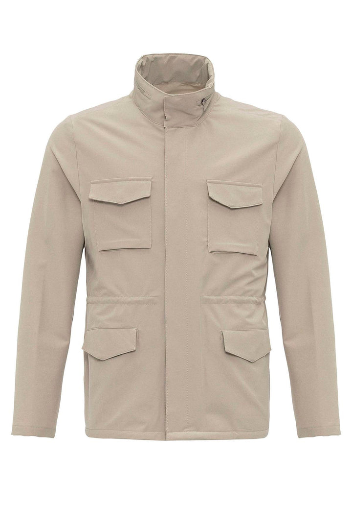 ANT High Collar Safari Men's Coat - North Highlands