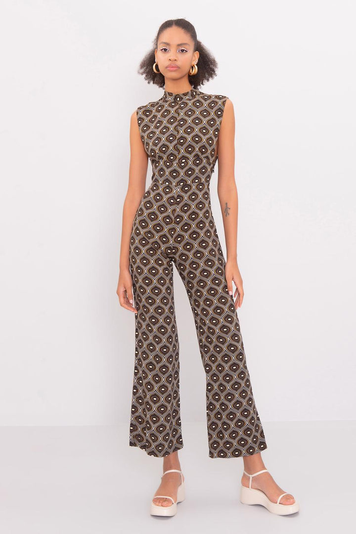 BSL Women High Neck Sleeveless Jumpsuit - Saint-Jean-sur-Richelieu