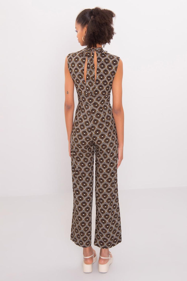 BSL Women High Neck Sleeveless Jumpsuit - Saint-Jean-sur-Richelieu