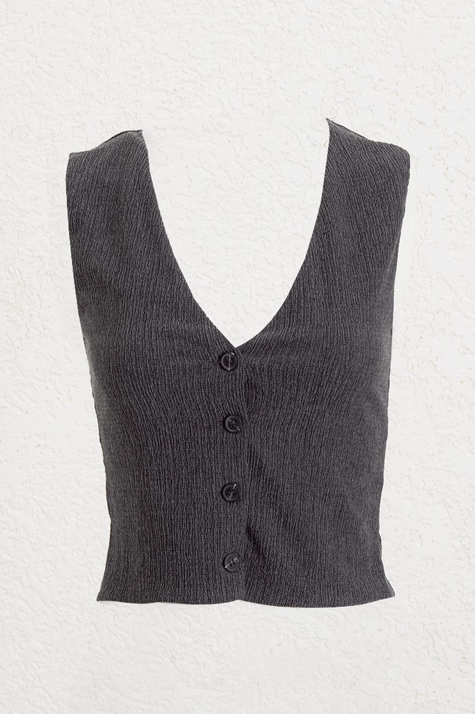 BSL Women Textured Fit Vest - Narbonne