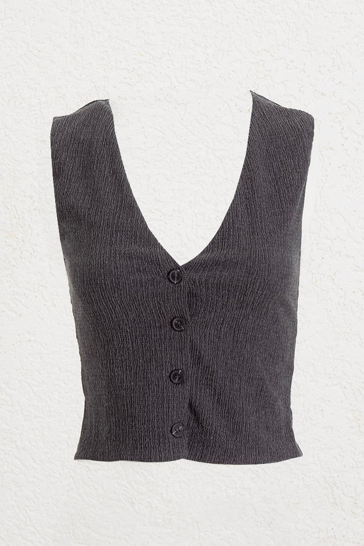 BSL Women Textured Fit Vest - Narbonne