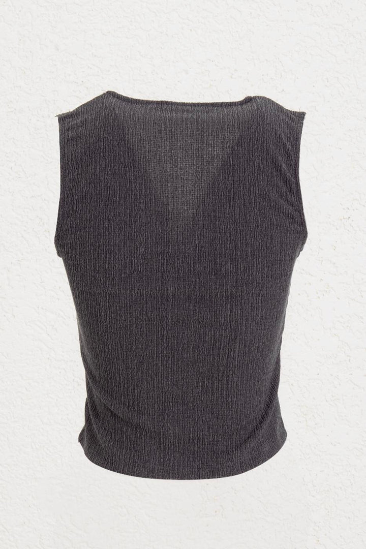 BSL Women Textured Fit Vest - Narbonne