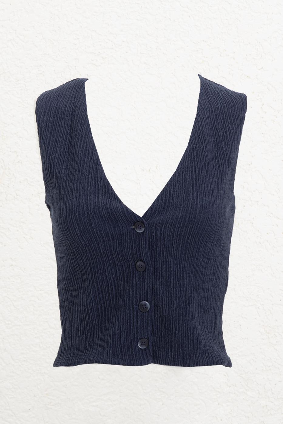 BSL Women Textured Fit Vest - Arvada
