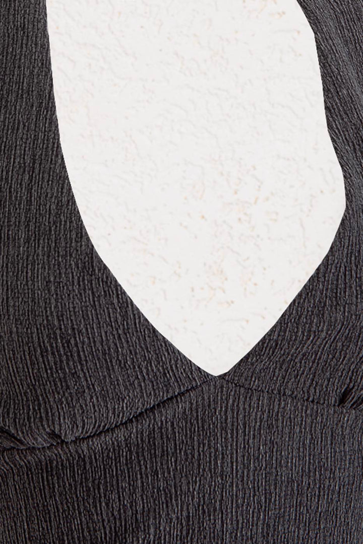 BSL Women Textured Halter Neck Top - Ashton