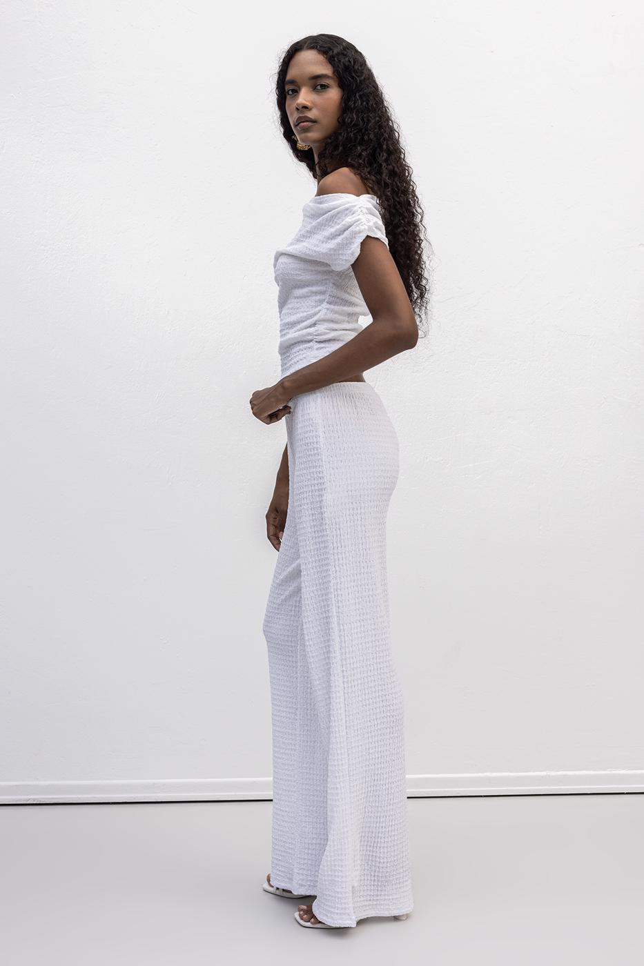 BSL Women Textured Trousers - Kingswood
