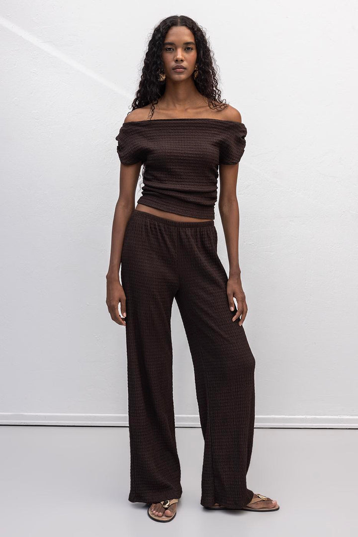 BSL Women Textured Trousers - Norwich