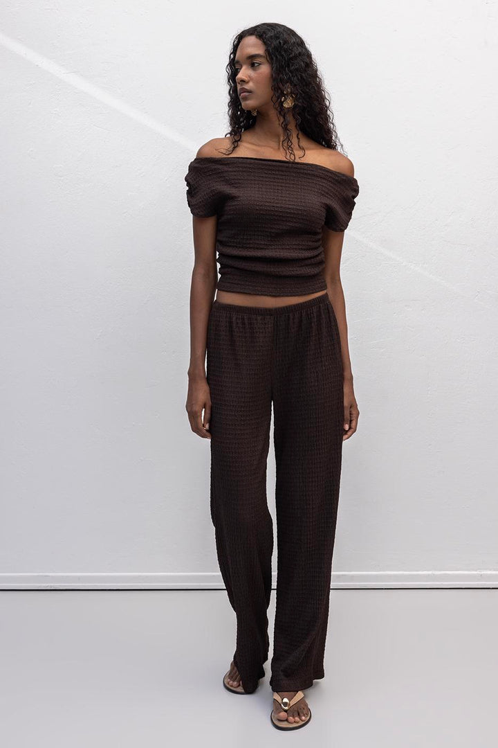 BSL Women Textured Trousers - Norwich