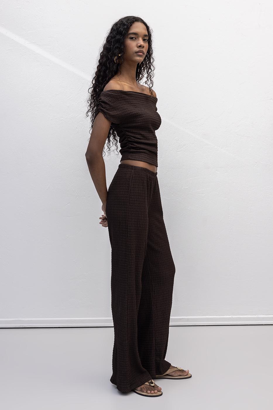 BSL Women Textured Trousers - Norwich