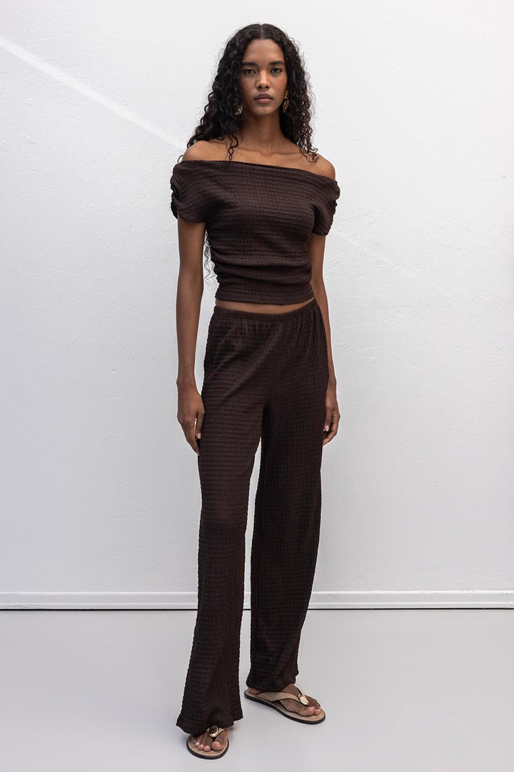 BSL Women Textured Trousers - Norwich