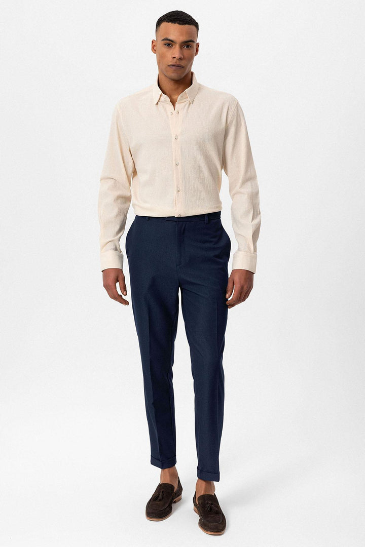 ANT Textured Regular Fit Men's Shirt - Puerto Real