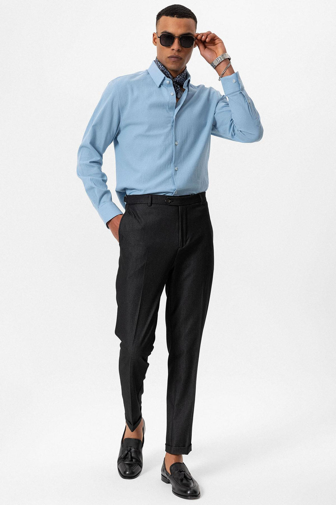 ANT Textured Regular Fit Men's Shirt - Terracina