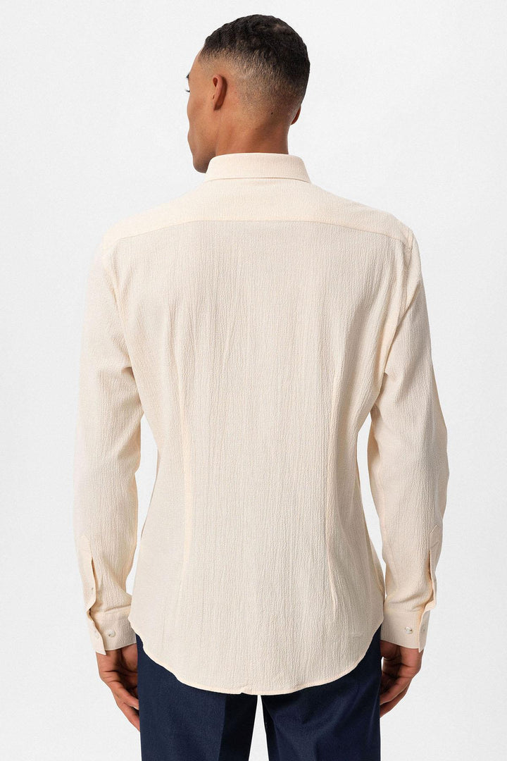 ANT Textured Regular Fit Men's Shirt - Puerto Real