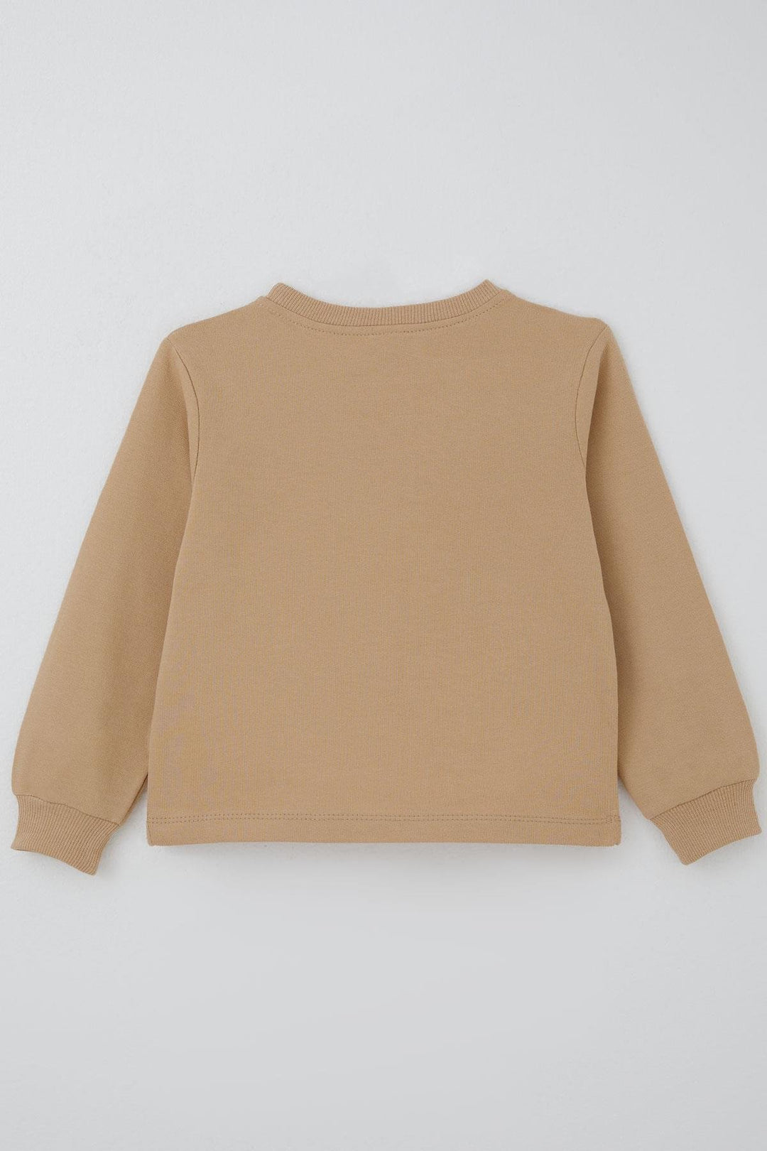 BRE Donino Boys' Tracksuit Lion Printed Zigzag Micro Vest 2-5 Years, Light Brown - Jocotepec