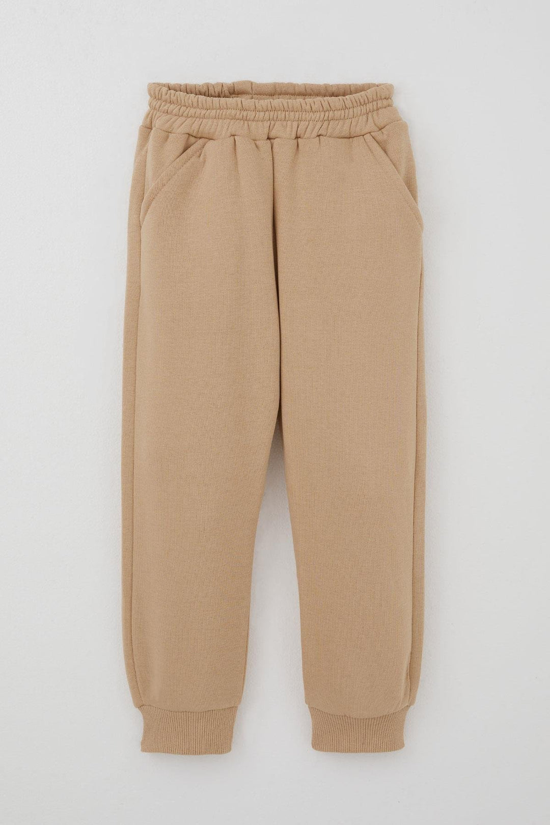 BRE Donino Boys' Tracksuit Set with B Printed Vest, 2-5 Years, Beige - Elizabeth